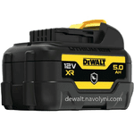 Акумуляторна батарея DeWALT DCB126G, 12 V XR Li-Ion, 5 Аг, GFN-блок, світлова індикація, 0.42 кг. - NaVolyni.com, Фото 5