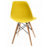 Крісло для кухні на ніжках Bonro В-173 FULL KD жовте (3шт) - NaVolyni.com, Фото 5