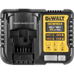Зарядний пристрій DeWALT DCB1104, 4 A, Li-Ion, 12 - 18 V, світлова індикація, 0.5 кг. - NaVolyni.com, Фото 2