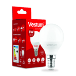 Світлодіодна лампа Vestum G45 8W 4100K 220V E14 1-VS-1211 - NaVolyni.com, Фото 1