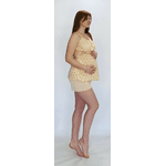 Трикотажна літня піжама з шортами для вагітних і мам-годувальниць 48 - NaVolyni.com, Фото 4