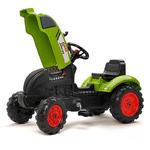 Дитячий трактор на педалях з причепом Falk 2041C CLAAS ARION (колір – зелений) - NaVolyni.com, Фото 4