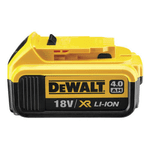 Акумуляторна батарея DeWALT DCB182, 18 V XR Li-Ion, 4.0 Аг, світлова індикація, 0.61 кг. - NaVolyni.com, Фото 3