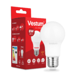 Світлодіодна лампа Vestum A55 8W 3000K 220V E27 1-VS-1108 - NaVolyni.com, Фото 1