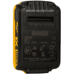 Набір акумуляторних батарей DCB183D2 DeWALT, 18 V XR Li-Ion, 2.0 Ah 2 шт, світлова індикація, 0.8 кг. - NaVolyni.com, Фото 2
