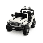 Дитячий електромобіль Caretero (Toyz) Jeep Rubicon White - NaVolyni.com, Фото 1