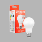 Світлодіодна лампа Vestum A60 10W 4100K 220V E27 1-VS-1105 - NaVolyni.com, Фото 1