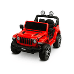 Дитячий електромобіль Caretero (Toyz) Jeep Rubicon Red - NaVolyni.com, Фото 1