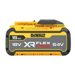 Акумуляторна батарея DeWALT DCB549, 54 V XR Li-Ion FLEXVOLT, 15 Aг (18 V) /5 Аг (54 V), світлова індикація, 2.8 кг. - NaVolyni.com, Фото 2