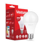 Світлодіодна лампа Vestum A70 20W 4100K 220V E27 1-VS-1109 - NaVolyni.com, Фото 1