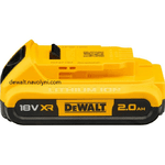 Акумуляторна батарея DeWALT DCB183, 18 V XR Li-Ion, 2 Аг, світлова індикація, 0.4 кг. - NaVolyni.com, Фото 2