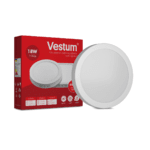 Круглий світлодіодний накладний світильник Vestum 18W 4000K 220V 1-VS-5303 - NaVolyni.com, Фото 1