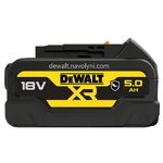 Акумуляторна батарея DeWALT DCB184G, 18 V XR Li-Ion GFN-блок, 5.0 Ah, світлова індикація, 0.72 кг. - NaVolyni.com, Фото 4