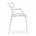 Крісло стілець для кухні вітальні барів Bonro B-486 біле - NaVolyni.com, Фото 4