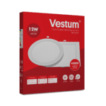 Квадратний світлодіодний врізний світильник Vestum 12W 4000K 220V  1-VS-5204 - NaVolyni.com, Фото 2