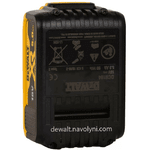 Набір акумуляторних батарей DCB184P2 DeWALT, 18 V XR Li-Ion, 5.0 Ah 2 шт, світлова індикація, 1.3 кг. - NaVolyni.com, Фото 3