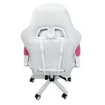 Крісло геймерське Bonro Lady 807 рожево-біле - NaVolyni.com, Фото 4