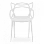 Крісло стілець для кухні вітальні барів Bonro B-486 біле - NaVolyni.com, Фото 3