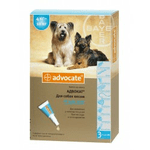 Advocate капли на холку против паразитов для собак от 4 до 10 кг . 1 пипетка - NaVolyni.com, Фото 1