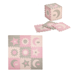 Килимок-пазл MoMi NEBE pink (90 x 90 cm) - NaVolyni.com, Фото 1