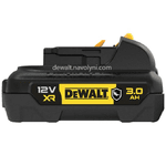 Акумуляторна батарея DeWALT DCB124G, 12 V XR Li-Ion, 3 Аг, GFN-блок, світлова індикація, 0.2 кг. - NaVolyni.com, Фото 4