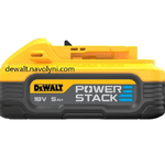 Акумуляторна батарея DeWALT DCBP518, 18 V XR Li-Ion, 5.0 Аг, світлова індикація, 0.68 кг. - NaVolyni.com, Фото 3