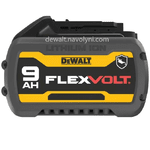 Акумуляторна батарея DeWALT DCB547G, 54 V XR Li-Ion FLEXVOLT GFN-блок, 9 Aг (18 V) /3 Аг (54 V), світлова індикація, 1.46 кг. - NaVolyni.com, Фото 2