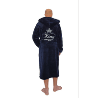 Чоловічий халат махровий із вишивкою 50