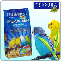 "Премиум-меню для пера" - корм для волнистых попугаев