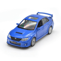 Автомодель — SUBARU WRX STI (синій)