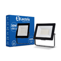 Світлодіодний прожектор Lectris 50W 4300Лм 6500K 185-265V IP65 1-LC-3004