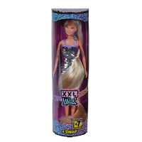 Лялька Штеффі 'Мега довге волосся' у сукні-хамелеон, аксес., 3+