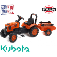 Дитячий трактор на педалях Falk 2065AB KUBOTA M7171
