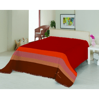 Плед на ліжко Le Vele Royal Stripes Terracotta