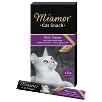 Паста Miamor Cat Snack Malt Cream Kase для виведення волосяних кульок у котів із сиром (90г)
