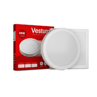 Квадратний світлодіодний накладний світильник Vestum 24W 4000K 220V 1-VS-5405