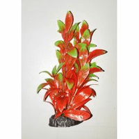 Пластиковое растение для аквариума 3115 red