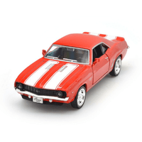 Автомодель — CHEVROLET CAMARO 1969 (червоний)