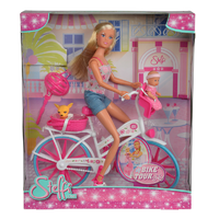 Ляльковий набір Штеффі з малюком на велосипеді, 3+