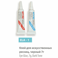 Клей для искусственных ресниц, прозрачный 7 гр, сер.№ ELA-2