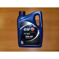 Моторне масло ELF Evolution 900 SXR 5W40 ( 4 літри ) - RENAULT TRAFIC / OPEL VIVARO