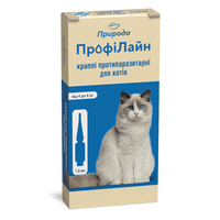 ПрофиЛайн (для кошек от 4 до 8 кг) Инсектоакарицидные препараты Артикул: PR240989