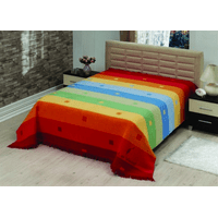 Плед на ліжко Le Vele Rainbow Orange