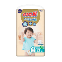 Підгузки GOO.N Premium Soft для дітей 9-14 кг (розмір 4 (L), на липучках, унісекс, 52 шт.)