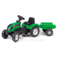 Дитячий педальний трактор FALK 2052AC Ranch зелений