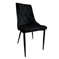 Стілець крісло для кухні, вітальні, кафе Bonro B-426 чорне