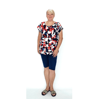 Жіноча блузка літня футболка 54