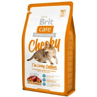 Brit Care Cheeky Outdoor для кошек живущих на улице гипоаллергенный корм с олениной и рисом Вес : 400 г 2 кг 7 к