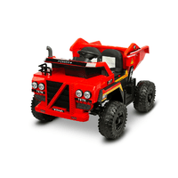 Дитячий електромобіль самоскид Caretero (Toyz) Tank Red