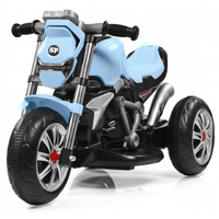 Дитячий електромотоцикл SPOKO M-3196 блакитний